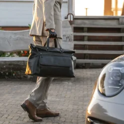 Handbagage Reistassen|Heren Reistassen>The Chesterfield Brand Lazio Travelbag cognac