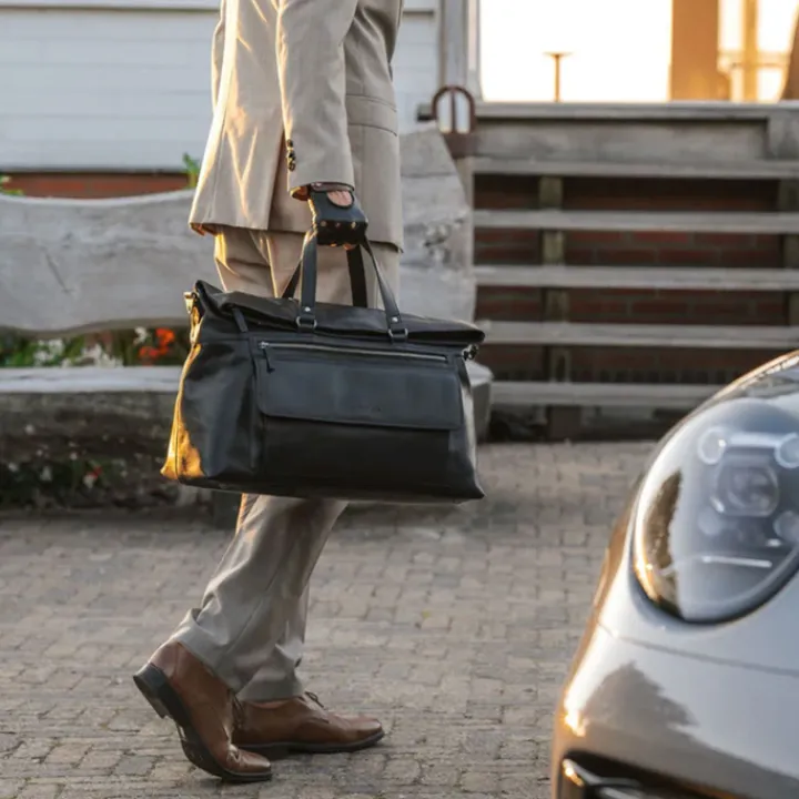 Handbagage Reistassen|Heren Reistassen>The Chesterfield Brand Lazio Travelbag cognac