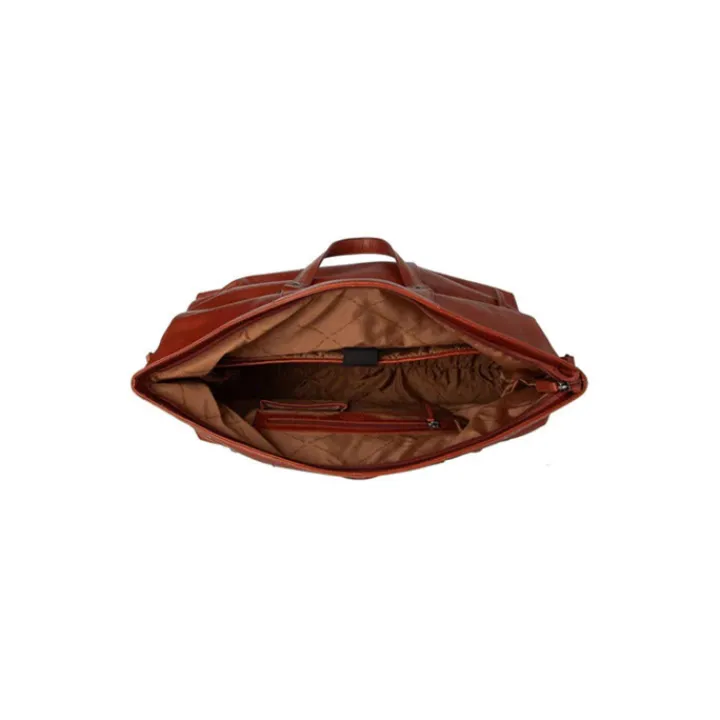 Handbagage Reistassen|Heren Reistassen>The Chesterfield Brand Lazio Travelbag cognac