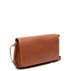 Schoudertassen|Crossbody>The Chesterfield Brand Laverton Flapoverbag medium  cognac