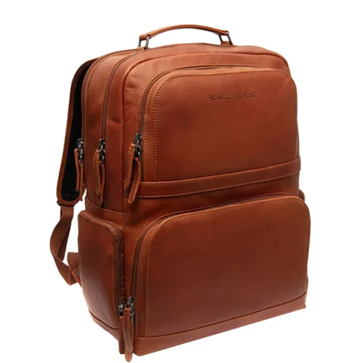 Kleine Rugzakken|Heren Rugzakken>The Chesterfield Brand Lennox Backpack cognac