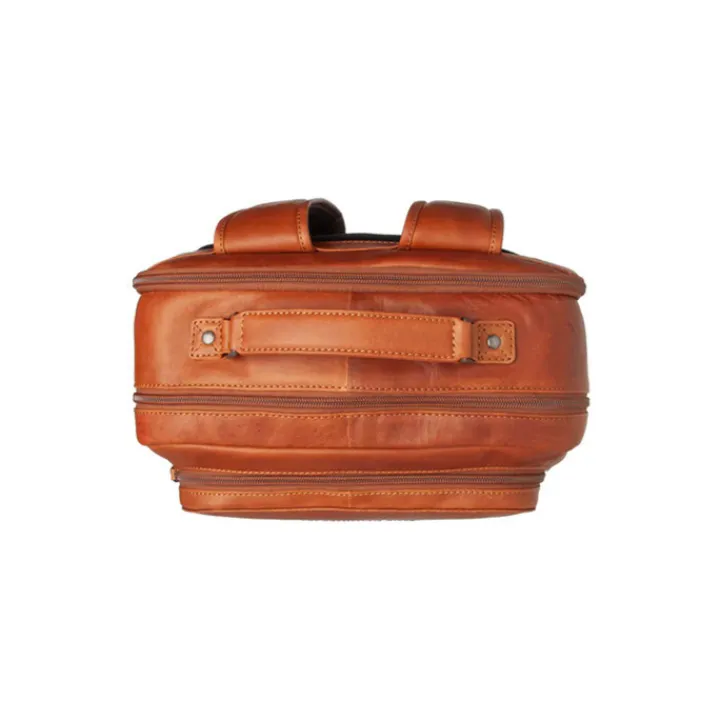 Kleine Rugzakken|Heren Rugzakken>The Chesterfield Brand Lennox Backpack cognac