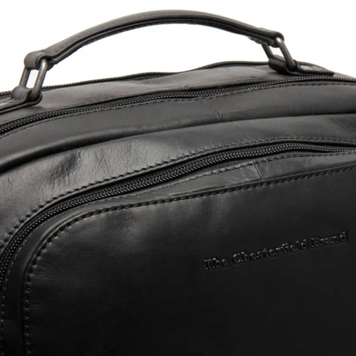 Kleine Rugzakken|Daypack>The Chesterfield Brand Lennox Backpack black