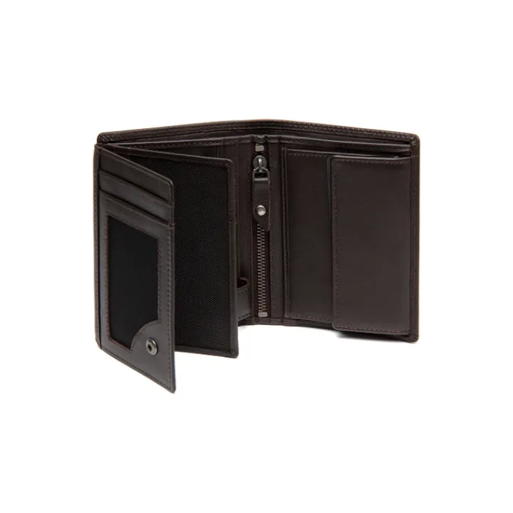 Rfid Portemonnees|Leren Portemonnees>The Chesterfield Brand Leroy Billfold High brown