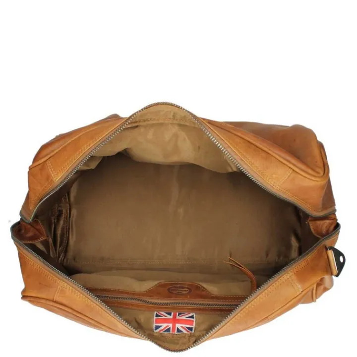 Kleine Reistassen|Handbagage Reistassen>The Chesterfield Brand Liam Travelbag cognac