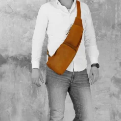 Sling Bags|Herentassen>The Chesterfield Brand Logan Crossbody Rugzak black