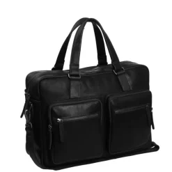 17 Inch Laptoptassen|Laptop Schoudertassen>The Chesterfield Brand Misha Laptoptas black