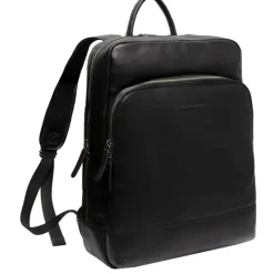 15 Inch Laptoptassen|Leren Laptoptassen>The Chesterfield Brand Nicola Backpack black