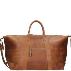 Handbagage Reistassen|Heren Reistassen>The Chesterfield Brand Portsmouth Travelbag cognac