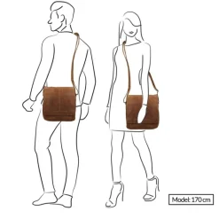Schoudertassen|Crossbody>The Chesterfield Brand Raphael Shoulderbag cognac