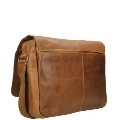 Herentassen|15.6 Inch Laptoptassen>The Chesterfield Brand Richard Laptopbag cognac