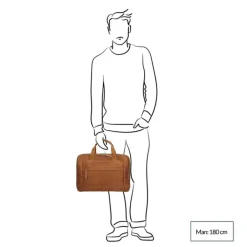 Aktetassen|Herentassen>The Chesterfield Brand Ryan Laptopbag Large brown