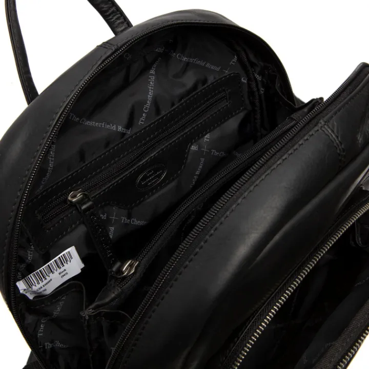 Mini Rugzakken|Kleine Rugzakken>The Chesterfield Brand Santana Rugzak black