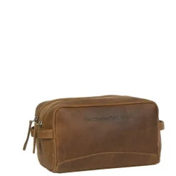 Toilettassen>The Chesterfield Brand Stefan Toiletbag cognac