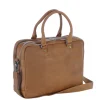 Herentassen|15.6 Inch Laptoptassen>The Chesterfield Brand Stef Business Laptopbag 15.6" cognac