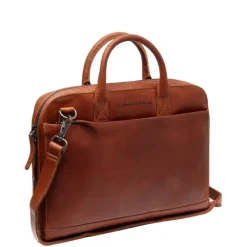 Herentassen|14 Inch Laptoptassen>The Chesterfield Brand Tilbury Laptopbag cognac