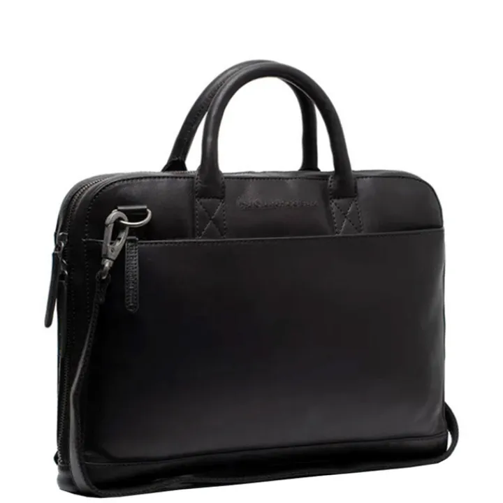Herentassen|14 Inch Laptoptassen>The Chesterfield Brand Tilbury Laptopbag black