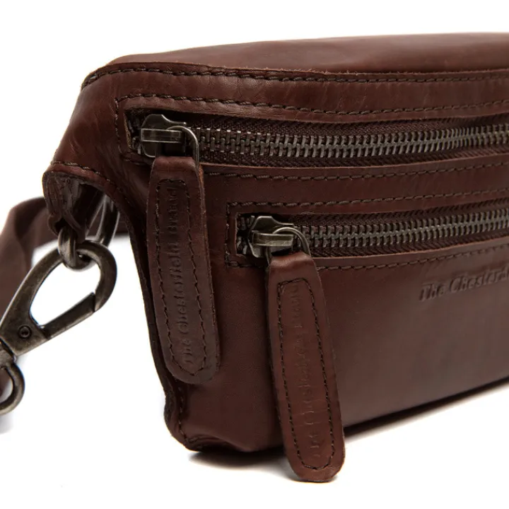 Heuptassen|Crossbody>The Chesterfield Brand Toronto Gordeltas brown