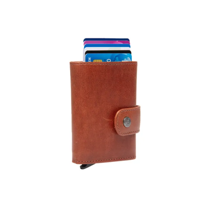 Pasjeshouders|Creditcardhouders>The Chesterfield Brand Varrano Cardholder cognac