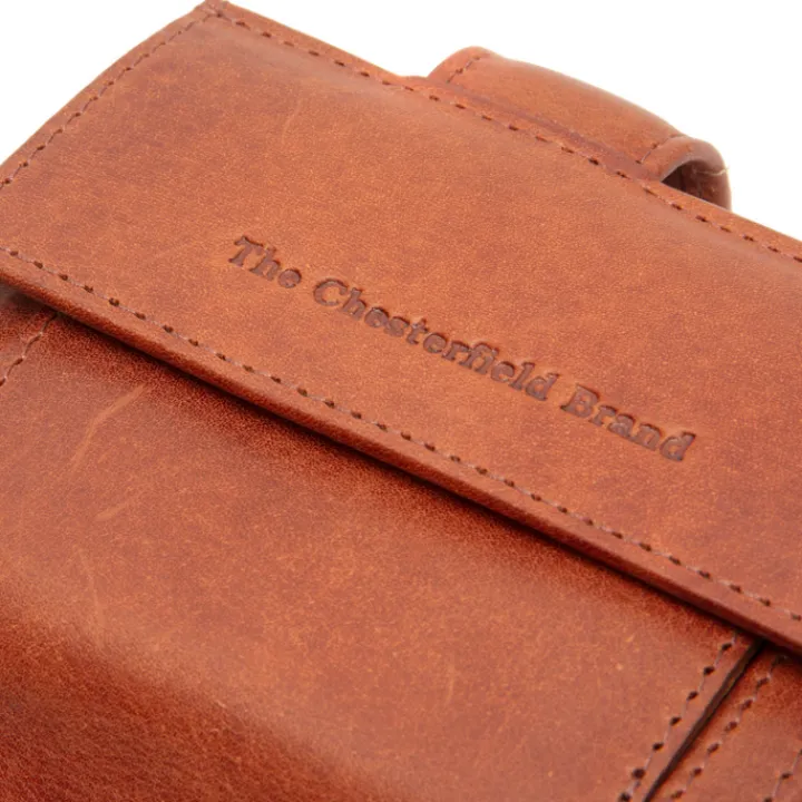 Pasjeshouders|Creditcardhouders>The Chesterfield Brand Varrano Cardholder cognac