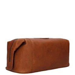Toilettassen>The Chesterfield Brand Vince Toiletbag cognac