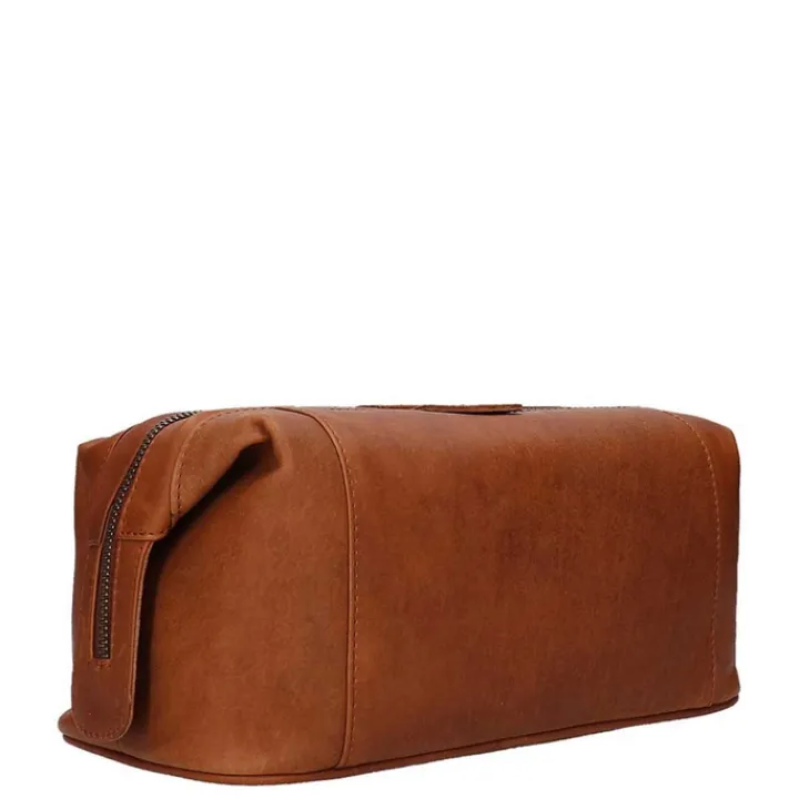 Toilettassen>The Chesterfield Brand Vince Toiletbag cognac