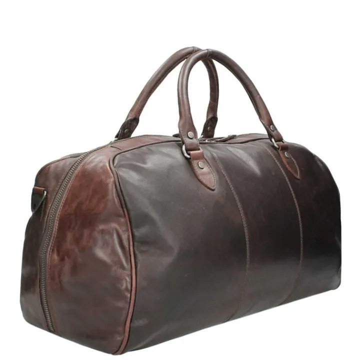 Handbagage Reistassen|Heren Reistassen>The Chesterfield Brand William Travelbag brown