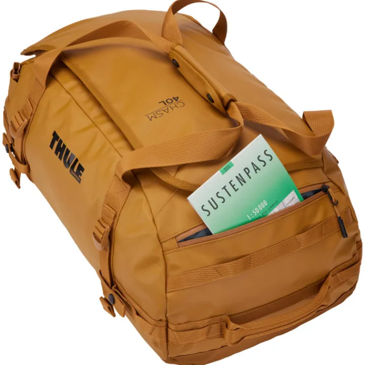 Heren Reistassen|Dames Reistassen>Thule Chasm Duffel 40L golden