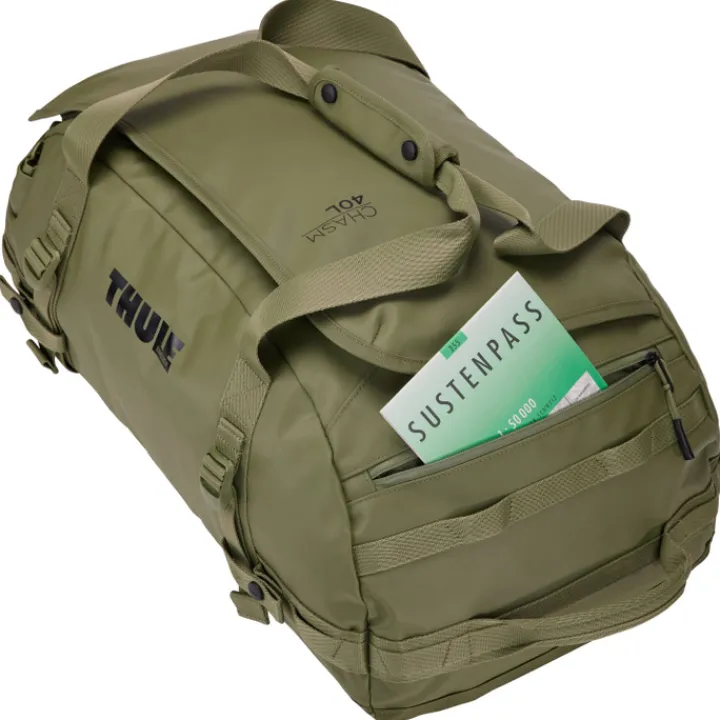 Heren Reistassen|Weekendtassen>Thule Chasm Duffel 40L olivine