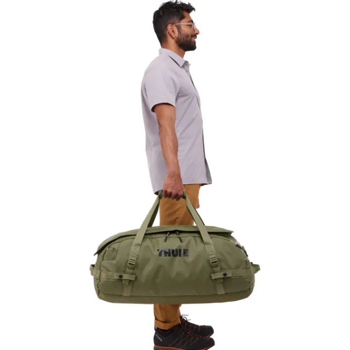 Heren Reistassen|Dames Reistassen>Thule Chasm Duffel 70L olivine
