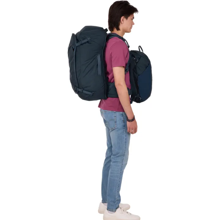 Grote Rugzakken|Hiking Backpacks>Thule Landmark Travel Pack 70L darkest blue