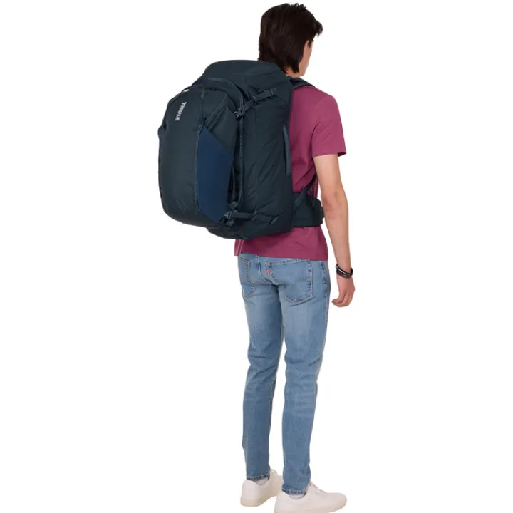 Grote Rugzakken|Hiking Backpacks>Thule Landmark Travel Pack 70L darkest blue