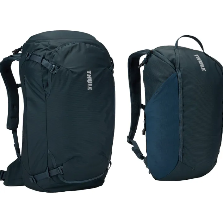 Grote Rugzakken|Hiking Backpacks>Thule Landmark Travel Pack 70L darkest blue