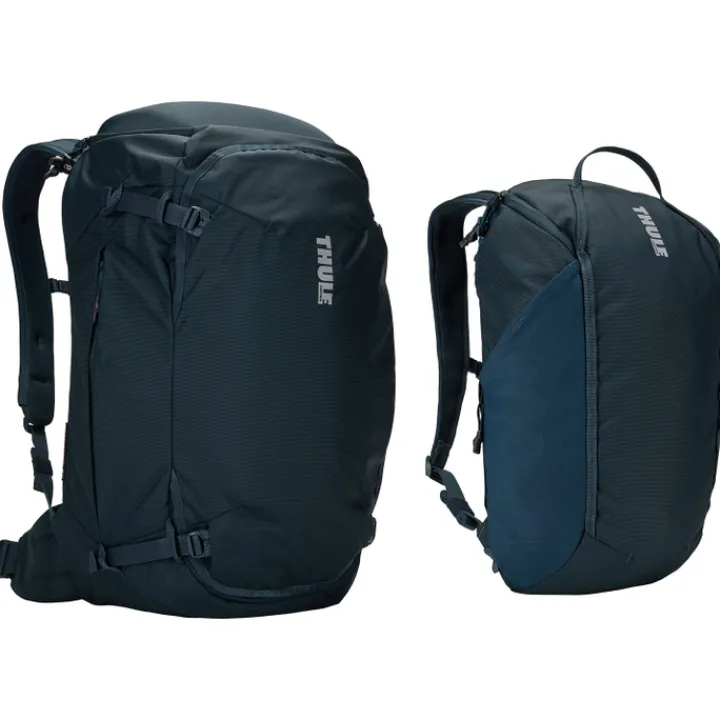 Grote Rugzakken|Hiking Backpacks>Thule Landmark Travel Pack 60L darkest blue