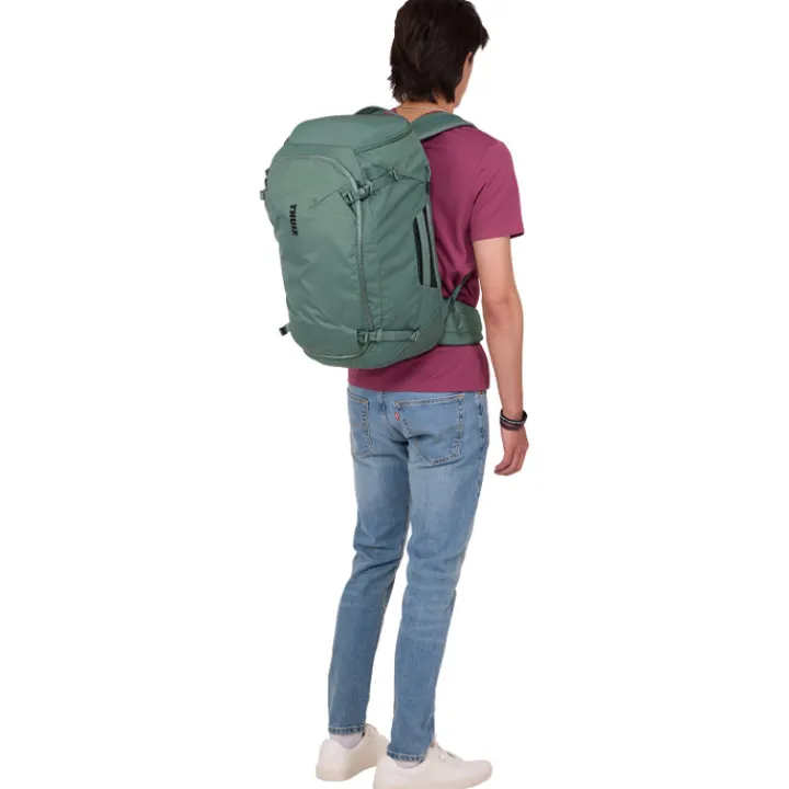 Grote Rugzakken|Wandelrugzakken>Thule Landmark Travel Pack 40L hazy green