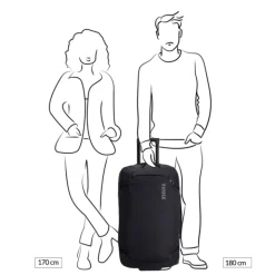 Grote Reistassen|Heren Reistassen>Thule Subterra 2 Wheeled Duffel dark slate