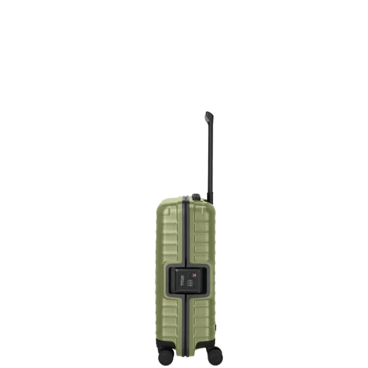 Transavia Trolleys|Ryanair Trolleys>Titan Overseas 4 Wheel Cabin Spinner forest green