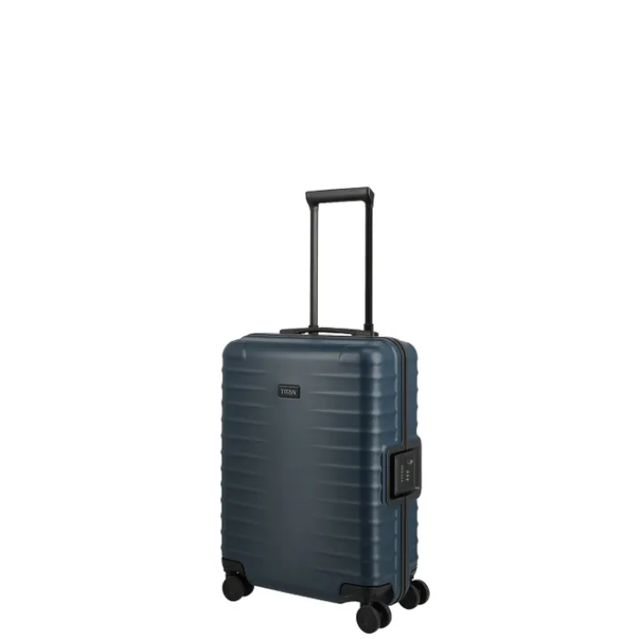 Transavia Trolleys|Ryanair Trolleys>Titan Overseas 4 Wheel Cabin Spinner midnight blue