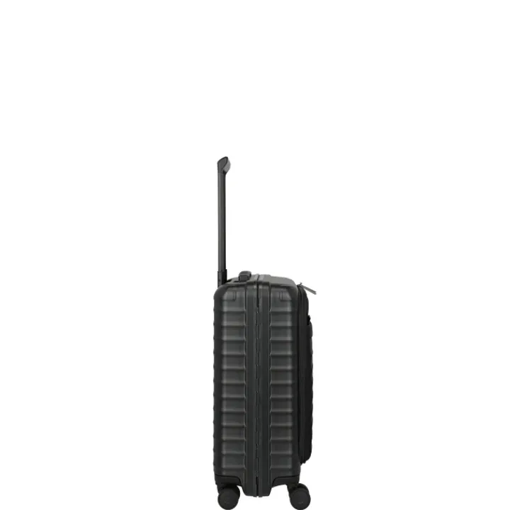 Transavia Trolleys|Handbagage Trolleys>Titan Overseas 4 Wheel Cabin Spinner Frontpocket nightshade black