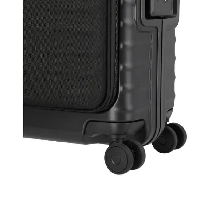 Transavia Trolleys|Handbagage Trolleys>Titan Overseas 4 Wheel Cabin Spinner Frontpocket nightshade black