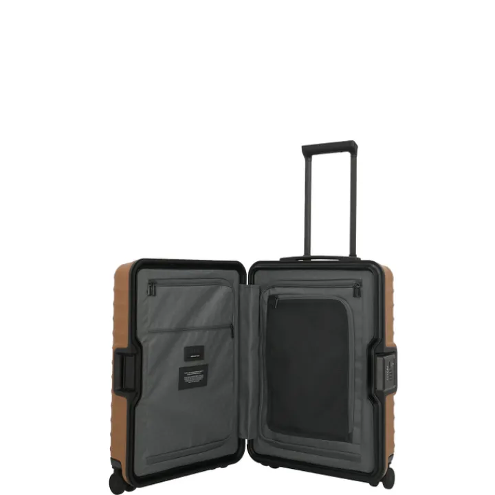 Transavia Trolleys|Ryanair Trolleys>Titan Overseas 4 Wheel Cabin Spinner canyon bronze