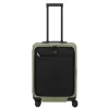 Transavia Trolleys|Handbagage Trolleys>Titan Overseas 4 Wheel Cabin Spinner Frontpocket forest green