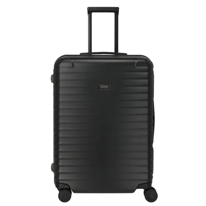 Reistrolleys|Reiskoffers>Titan Overseas 4 Wheel Trolley M+ nightshade black