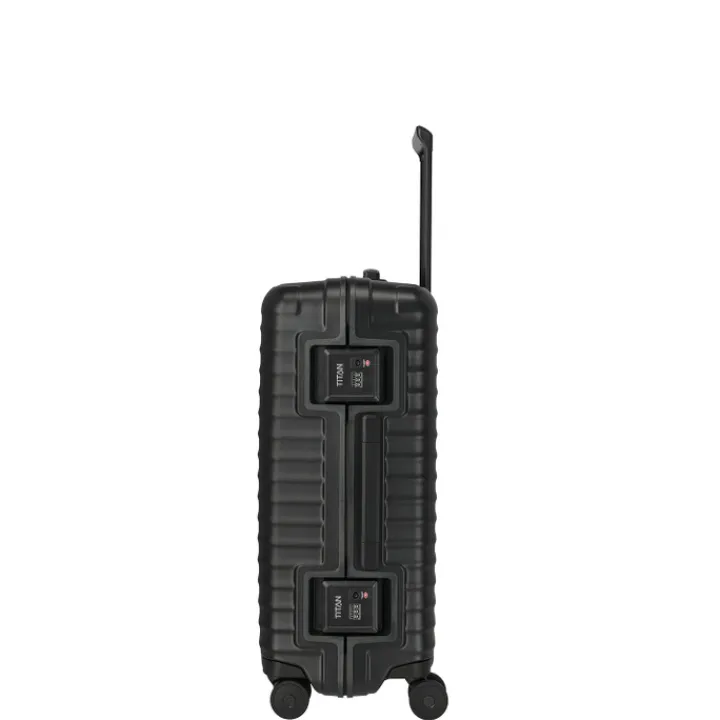 Reistrolleys|Reiskoffers>Titan Overseas 4 Wheel Trolley M+ nightshade black