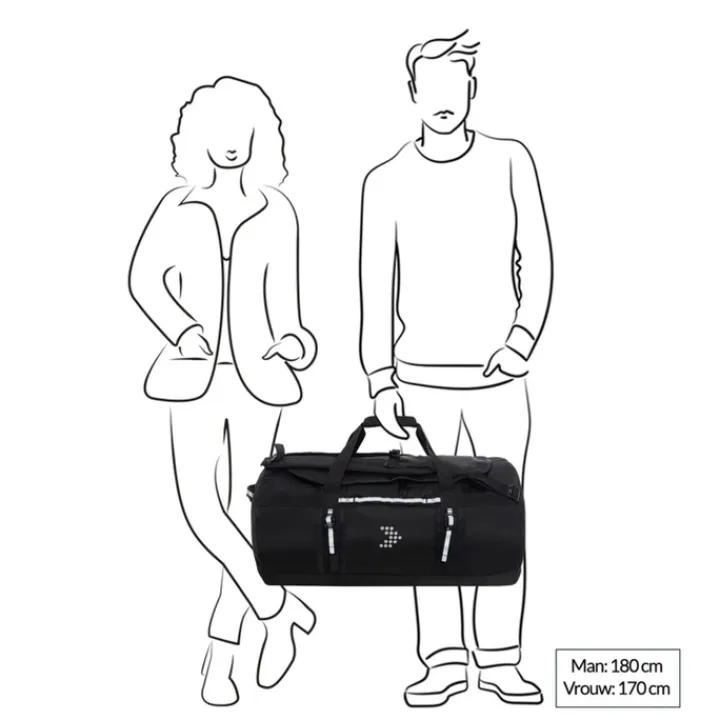 Heren Reistassen|Dames Reistassen>Travelbags The Base Duffle Backpack M blue