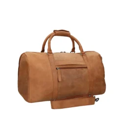 Kleine Reistassen|Handbagage Reistassen>Travelbags The Base Leather Weekender cognac
