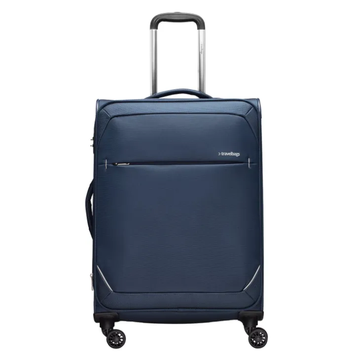 Reistrolleys|Lichtgewicht Koffers>Travelbags The Base Soft Trolley 68 dark blue
