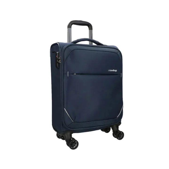 Transavia Trolleys|Klm Trolleys>Travelbags The Base Soft Trolley S dark blue