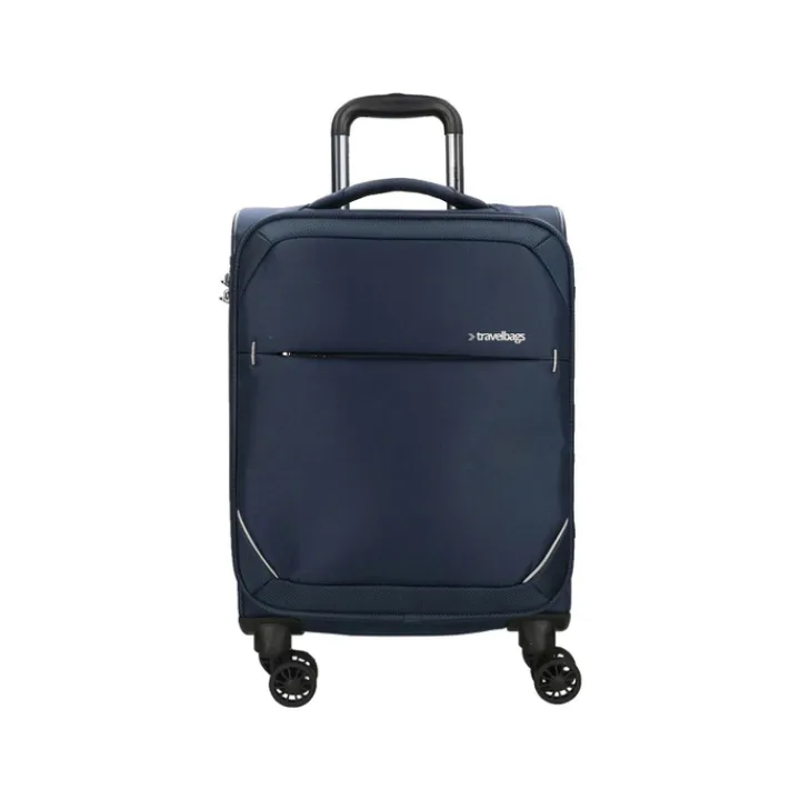 Transavia Trolleys|Klm Trolleys>Travelbags The Base Soft Trolley S dark blue