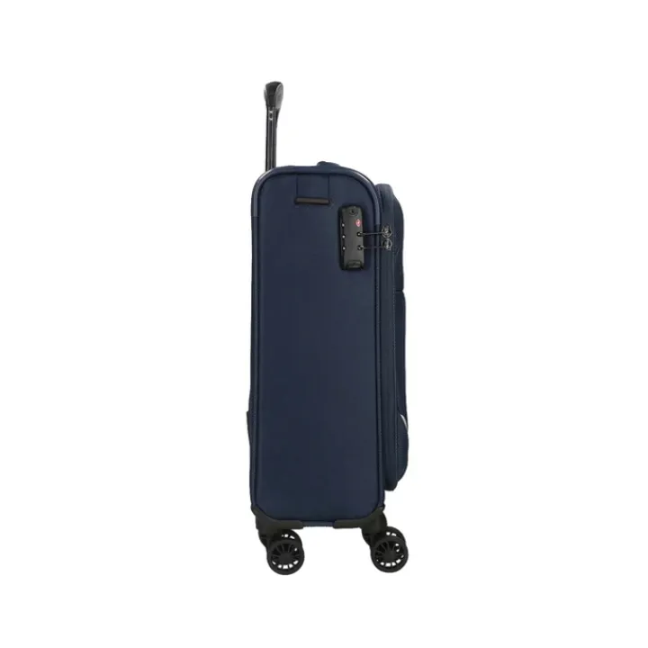 Transavia Trolleys|Klm Trolleys>Travelbags The Base Soft Trolley S dark blue